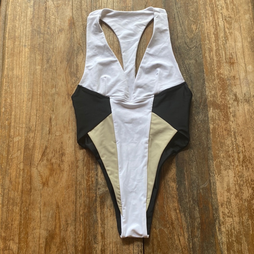 NWOT MBM Swim one piece swimsuit - defect